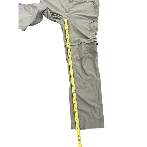 Columbia Silver Ridge Convertible Pants Mens 38x34 Nylon Omni-Shade Hiking Trek - Picture 7 of 13